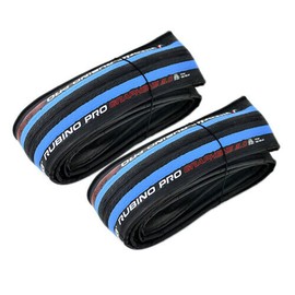 Vittoria Rubino Pro IV G2.0 Graphene Clincher Tire 700x25C, Blue/Black, VT1827-N
