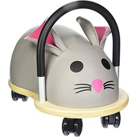 Prince Lionheart Wheely Ride-On Toy for Kids | Multi-Directional Casters | Helps Promote Gross Motor Skills and Balance | Mouse | Small