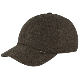 Breiter Men's Winter Baseball Cap Peaked Cap Baseball Cap with Sympatex Membrane & Fold-Out Ear Protection - Wool with Soft Lining, charcoal