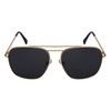 Edge I-Wear Square Aviator Sunglasses Men Metal Square Sunglasses Double