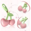 HANNEA® Llavero de Cereza Rosa para Mujer y Niñas, Accesorio