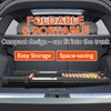 Telescoping Ladder,12.5 FT Extension Ladder, Heavy Duty 330lbs Max Capacity,