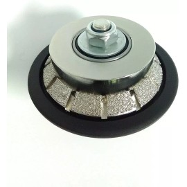 Roxx Tools 1" Bevel bullnose Router Bit 35 Granite Polishing Pad Concrete marble travertine