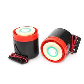 Stemedu SFB-55 120 dB Buzzer Electronic High Decibel Alarm Siren, Continuous Beep Active Piezo Buzzer, DC 12 V Warning Sound for Arduino Emergency Alarm