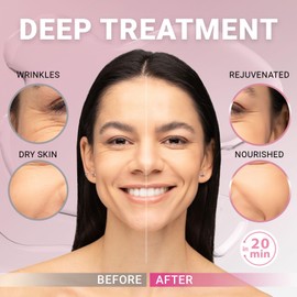 VIABEAUTY 12 Pack of Snail Mucin Mask Collagen Face Mask with Ceramides & Hyaluronic Acid Facial Sheet Mask - Rejuvenating, Deep Hydrating & Moisturizing Face Masks Skincare for All Skin Types