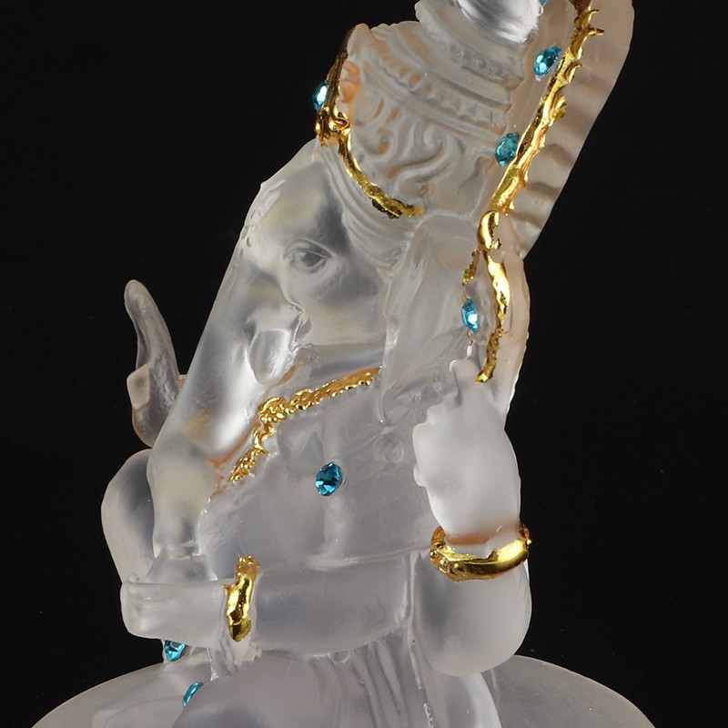 Southeast Asia Transparent Elephant God Ornaments Handicraft Decoration Daily Ornament