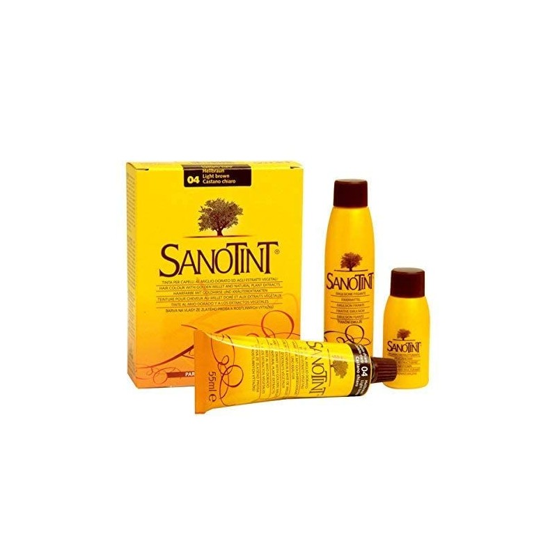 Sanotint 4% PPD, no ammonia Dark Brown Hair dye