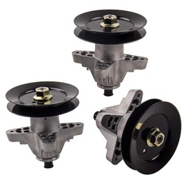 Set of 3, New Spindle Assembly 50" RZT for MTD Cub Cadet LGTX1050 RZT50 LT1050 918-04125B 918-04126 618-04126 918-04125 618-04125