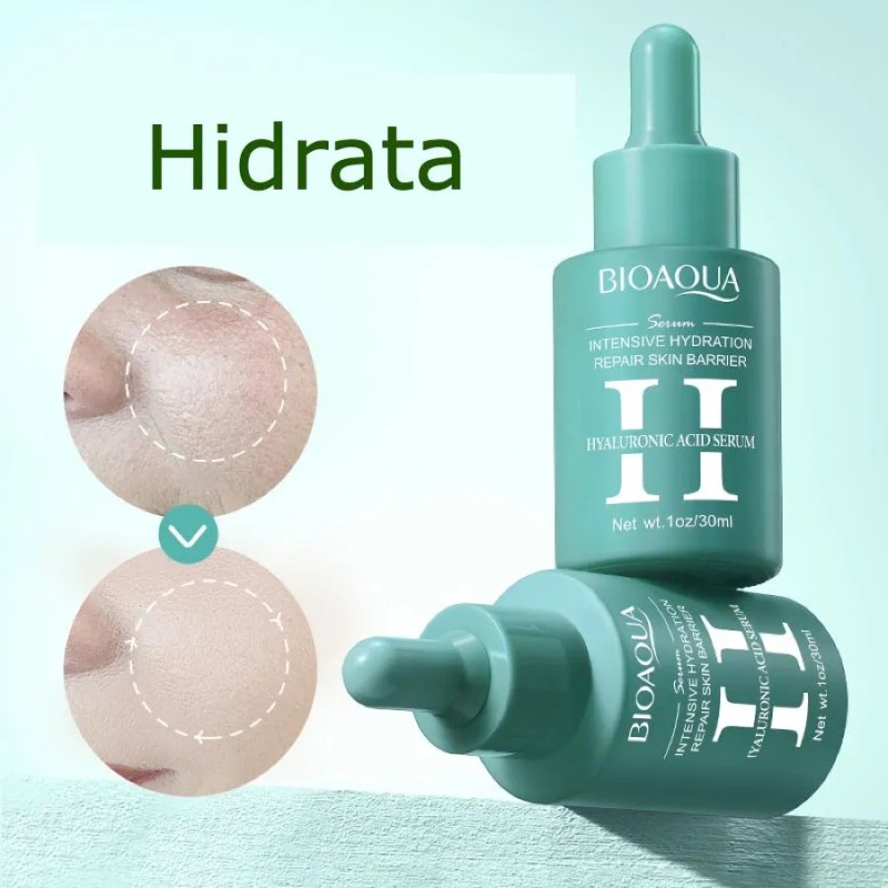 Set De 2 Serum Suero Facial De Ácido Hialurónico Hidratante