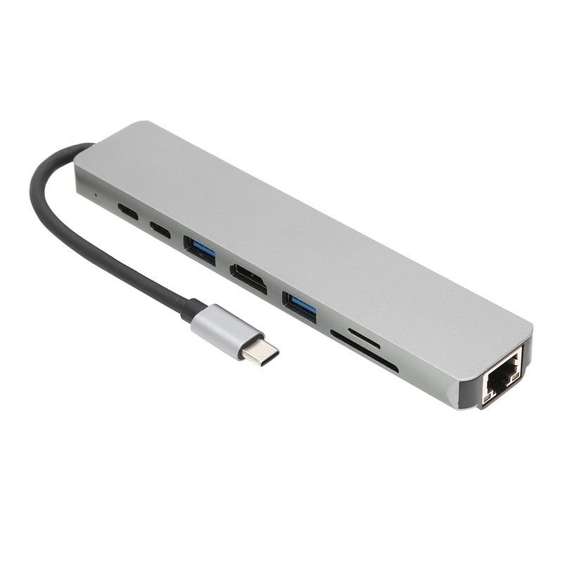8 in 1 USB C Hub 4K 87W PD Charging