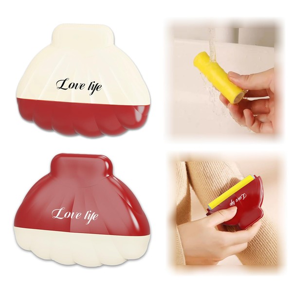 2 Pack Reusable Lint Roller Remover, Portable Lint Rollers Brush