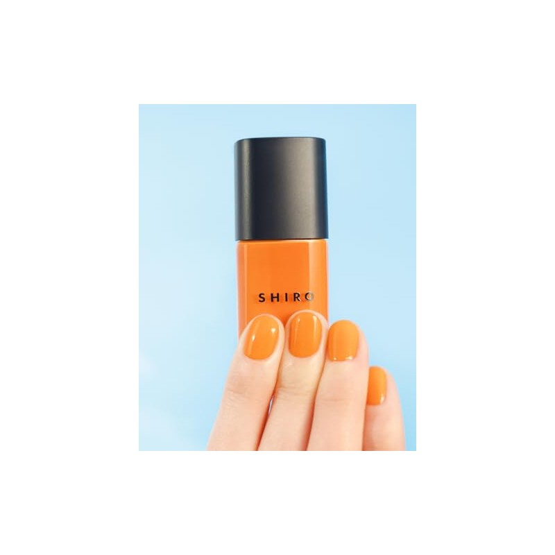 SHIRO Flax Nail 3D07 Clear Orange