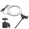10 Inch 2400‑3000LM 12W LED Ring Light with Cell Phone