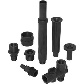 Algreen Products 92300 Fountain Nozzle Component Kit for Statuary Fountain Pumps and Pond Pumps, 3/4-Inch and 1/2-Inch