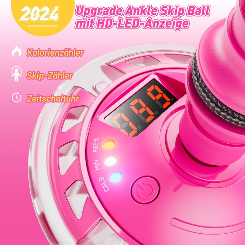 Hot Bee Children's Bouncy Ball Pink