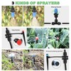 177FT Drip Irrigation Kit – 2025 New Quick-Connect Micro Irrigation