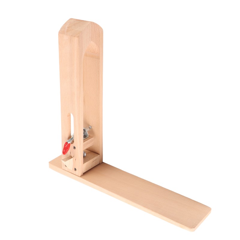 Leather Hand Stitching Fixture Wooden Leather Fix Clamp Leather Sewing