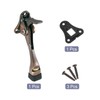 sourcing map 4 Inch Kickdown Door Stopper, One Touch Pedal