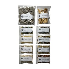 Purecense Gift Boxed Incense Variety Sampler: Set of 10 Incense