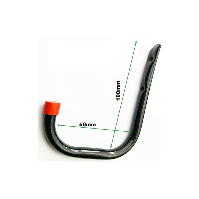 Orbitron 2pcs Heavy Duty Storage Hooks Wall Mounted Brackets Tool