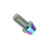Ruifu 5pcs M8x15 Cone Head Titanium Alloy M8x15mm Bolt Screw