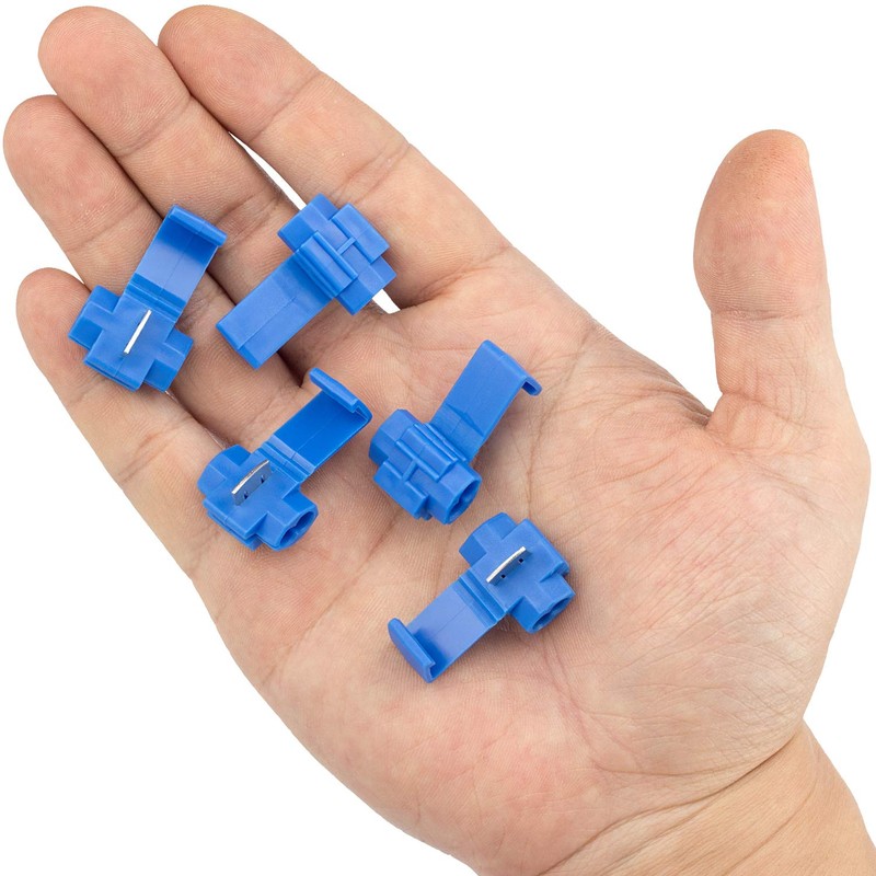 OIIKI OIIKI 100pcs Quick Splice Wire Connectors, 18-14 AWG Quick