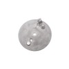 MZA Rear Brake Plate Natural with Hole for Brake Contact