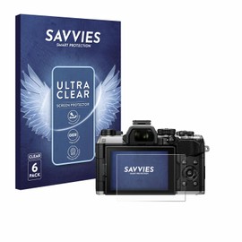Savvies 6 Pack Screen Protector compatible with Olympus OM System OM-5 Mark II Protection Film Clear