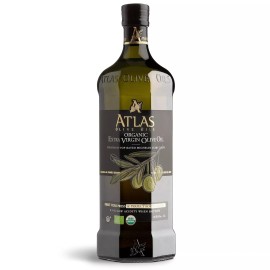 Atlas Organic Cold Pressed Moroccan Extra Virgin Olive Oil, From Morocco, 3 Size - 34 Fl Oz /1 LT(Pack of 1)