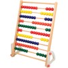Constructive Playthings Giant Standing Wooden Abacus for Kids, Oversized Wood