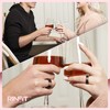 Rinfit Silicone Rings for Men - Mens Silicone Wedding Bands
