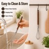 Mini Whisk 10 Inch, 304 Stainless Steel Small Wire Whisk