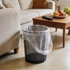3 Rolls 3 Sizes Plastic Produce Bags, Clear Plastic Produce