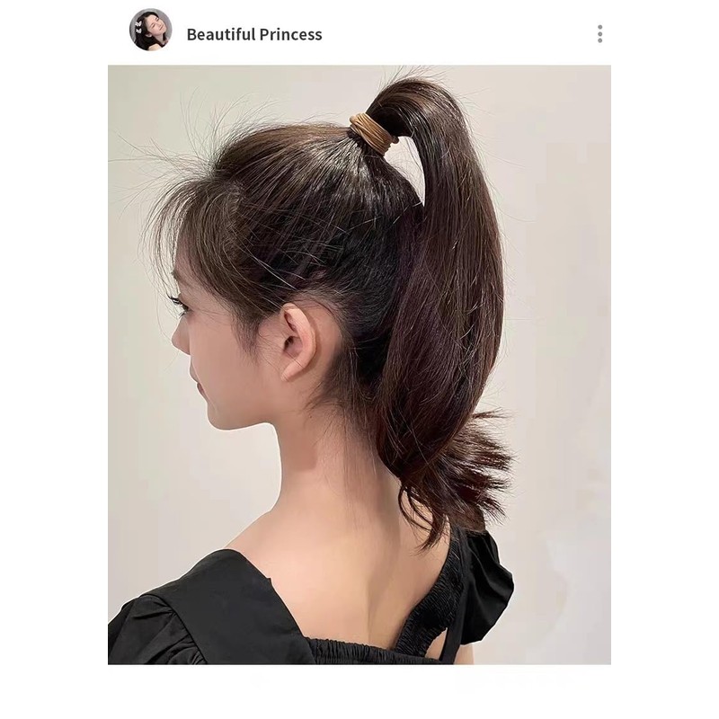 HONAMWINPRO Haargummis Schwarz Pink 000001