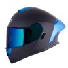 Crown Racing Motorcycle Helmets Blue Modular Full Face Helmet Flip