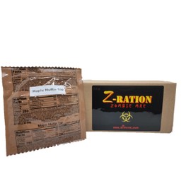 Z-Ration ALL MREs 12 pack MRE Desserts With Cappuccino First Inspection date 2026 / Fresh & Fast! (Maple Muffin Top)