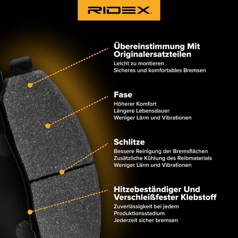 RIDEX Brake Pads 402B0004 Rear Corsa C Hatchback (X01) Combo