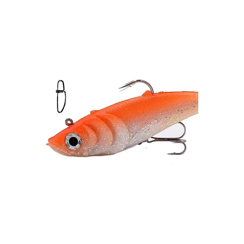 Behr Big Bait Preleaded Rubber Fish Set 20 cm 105