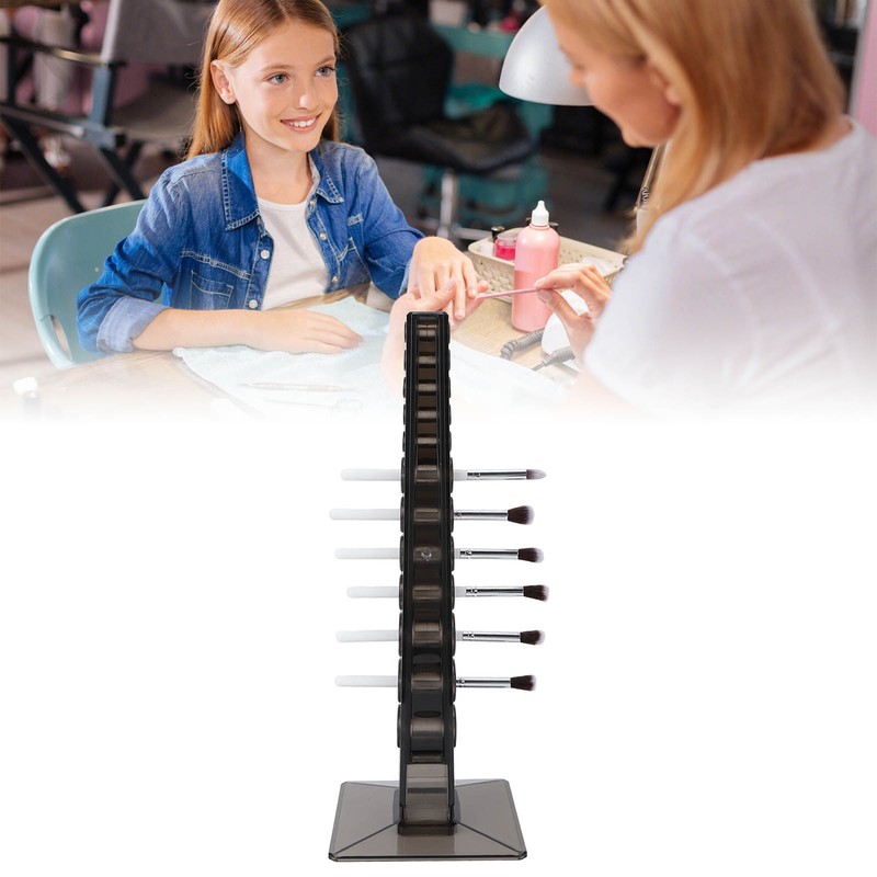 Acrylic Pen Display Stand Flexible Keep Tidy Multifunctional Eyebrow Pen