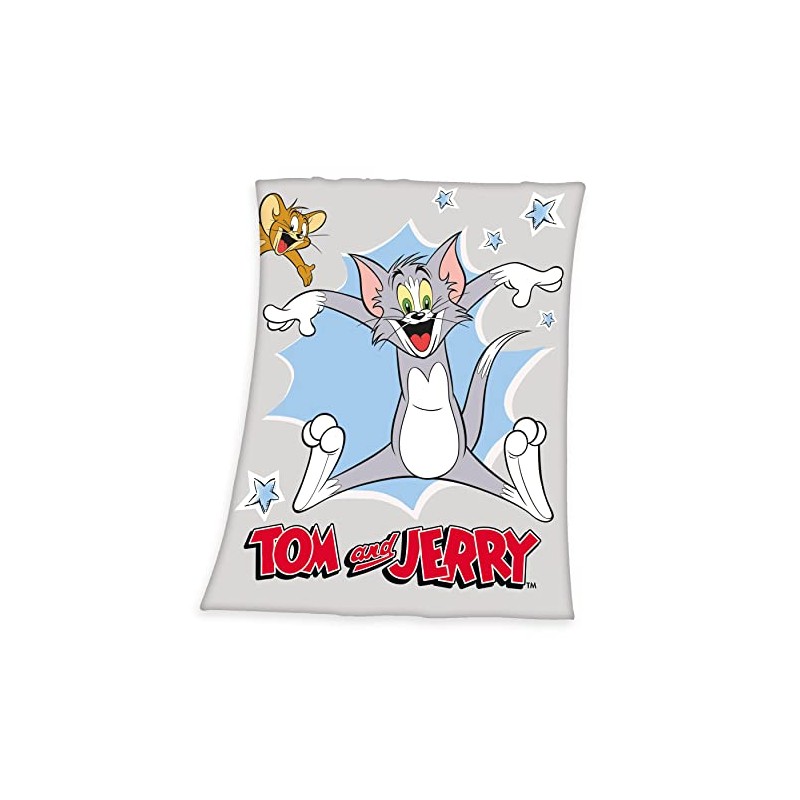 Herding Tom & Jerry Fleece Blanket Size 130/170 cm 100%