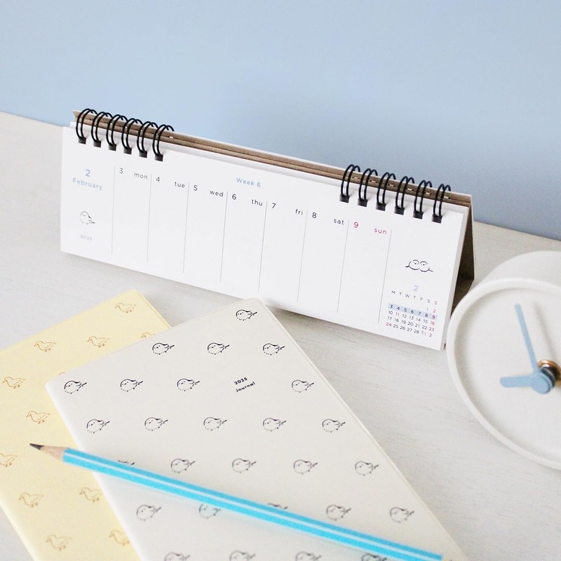 Elcomune Cal-132 Matka 2025 Calendar Desktop Weekly Mini Mini