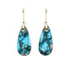 Cape Diablo Ocean Energy Protection Teardrop Earrings - Healing Regalite