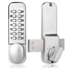 MUTEX Combination Door Lock MX250 Mechanical Keyless Surface Mount Deadbolt