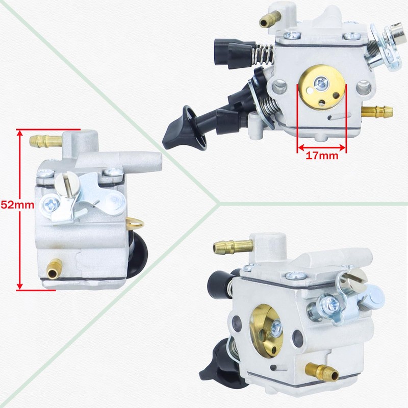 ALRACALL BR430 Carburetor Compatibale with Zama C1Q-S210 C1Q-S210B C1Q-S209C Fits