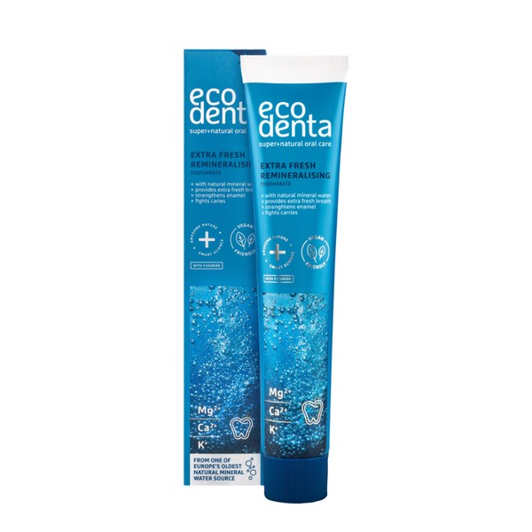 ECODENTA EXTRA FRESH & REMINERALIZING TOOTHPASTE 75ml