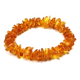 Amber Chip Bracelet
