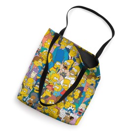 The Simpsons Springfield Characters Print Tote Bag