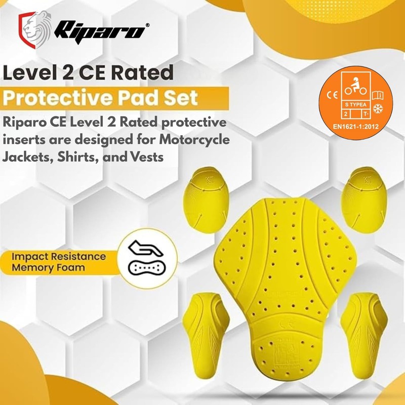 Riparo 5 PC - CE Level 2 Certified Armor Pads