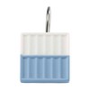 IZOD - Shower Curtain Hooks, Resin Hooks for Curtain, Striped