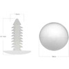 1" Vapor Barrier Christmas Tree Fasteners for Crawlspace Moisture Barrier